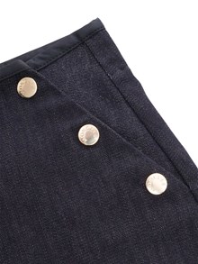 Moncler Enfant Blue skirt with buttons
