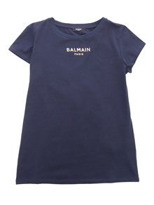Balmain Blue t-shirt with logo
