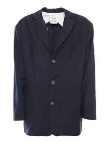 Dou-Uod Oversized blue blazer