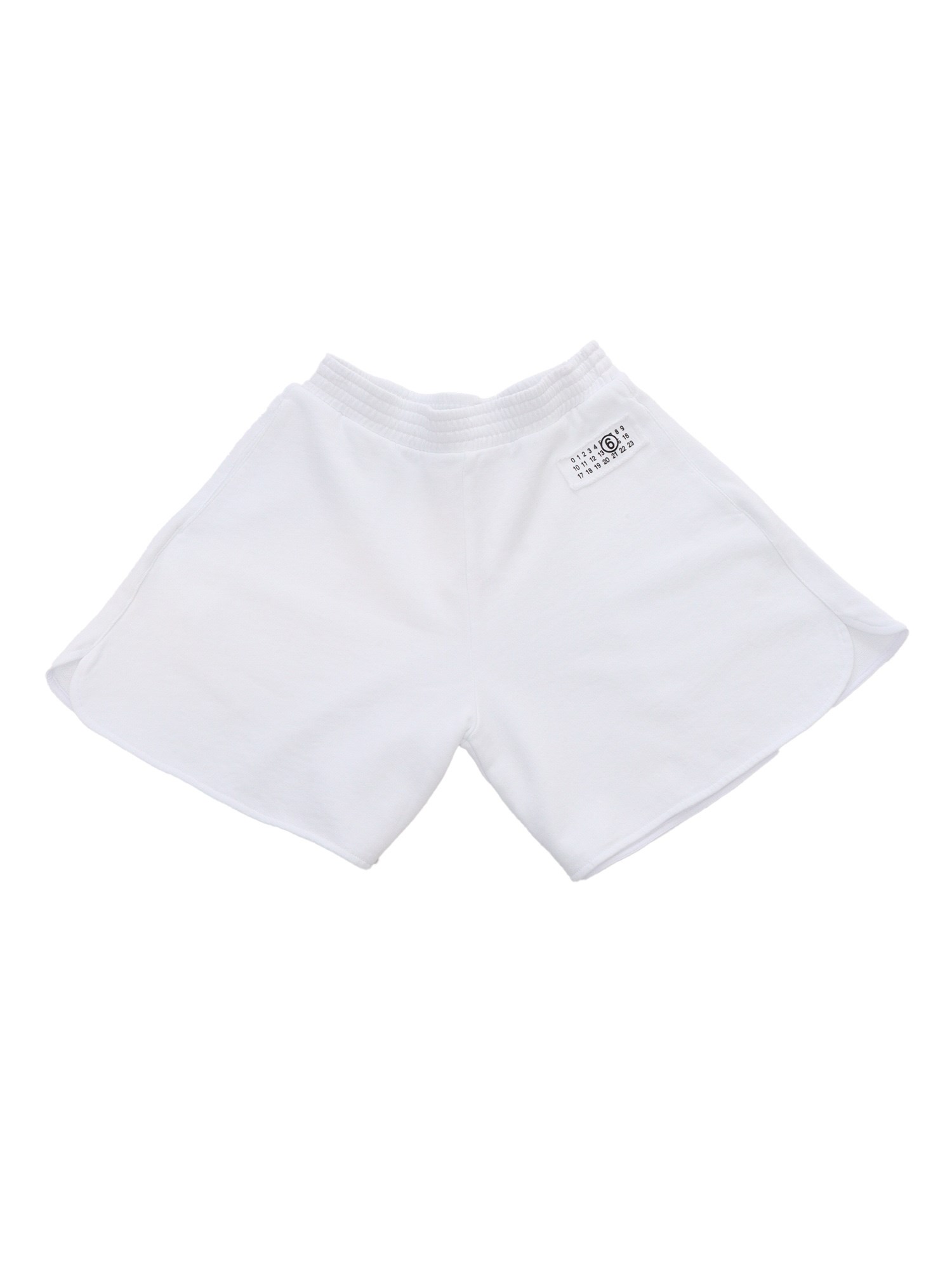 Mm6 Maison Margiela White Sweatshirt Shorts