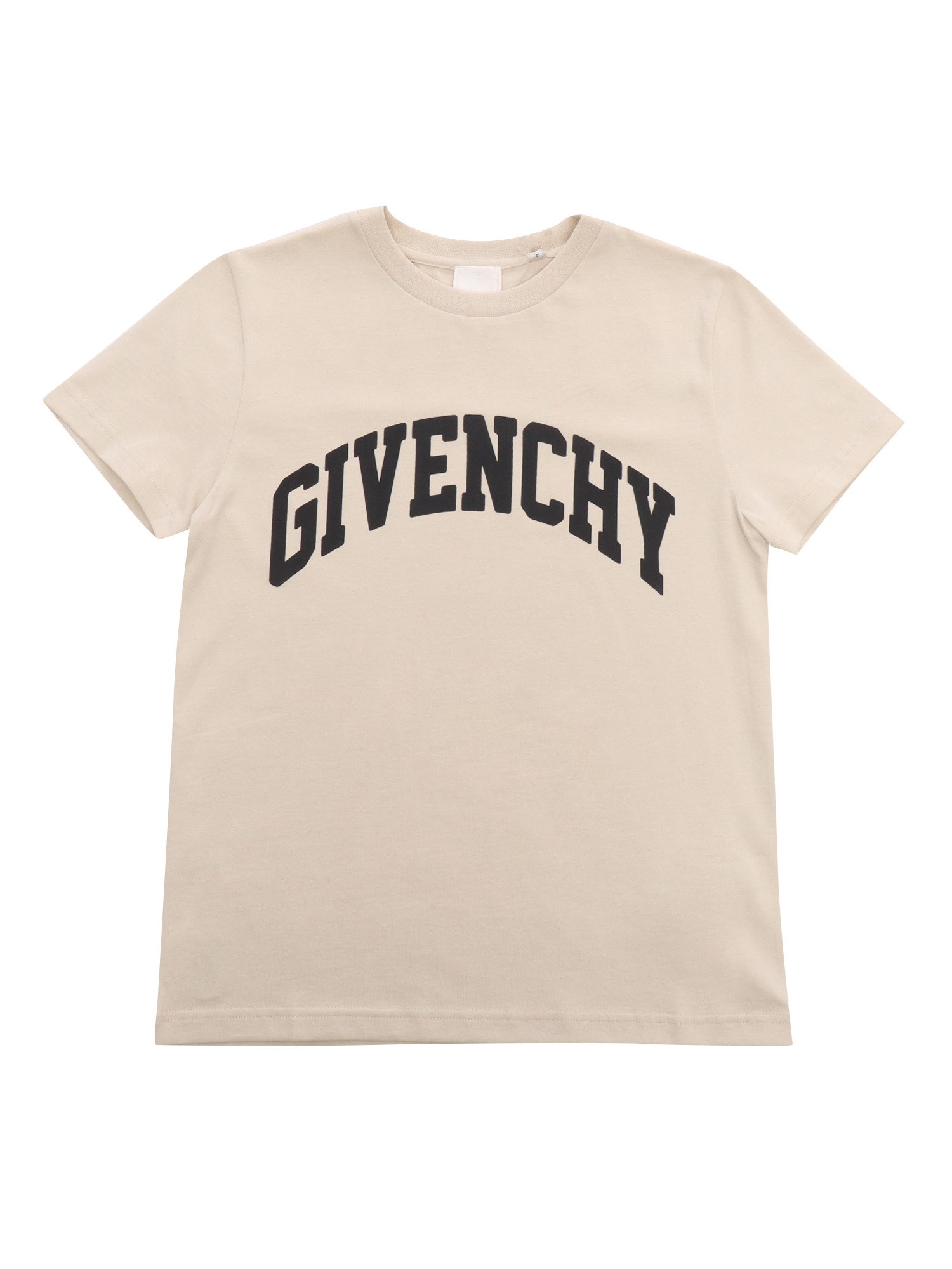 Givenchy Beige T-shirt With Logo In Multi