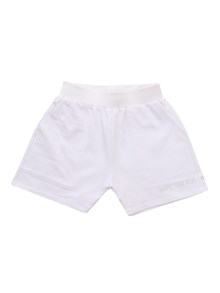 Monnalisa White fleece shorts