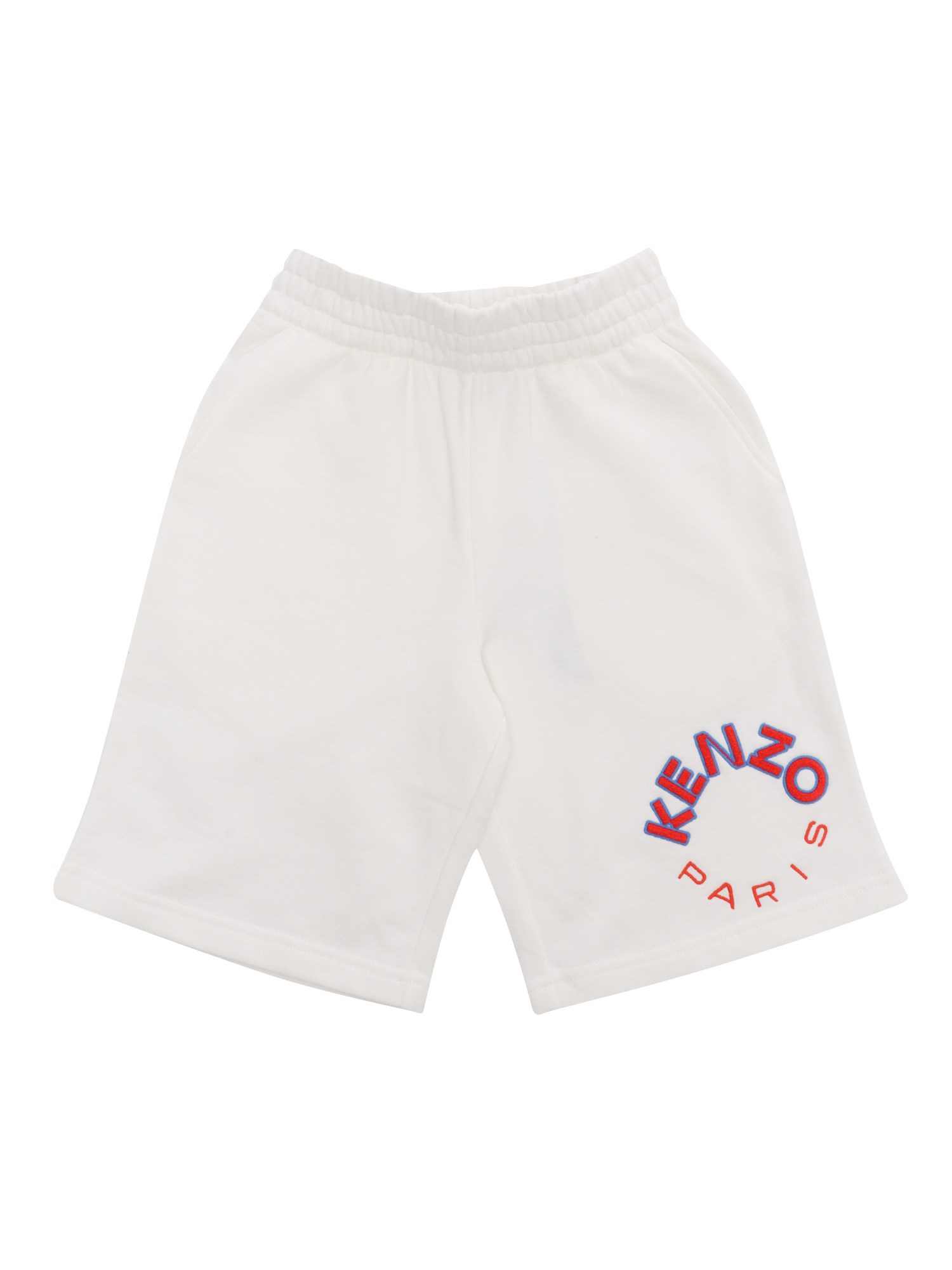 Kenzo Children's Bermuda Shorts In White