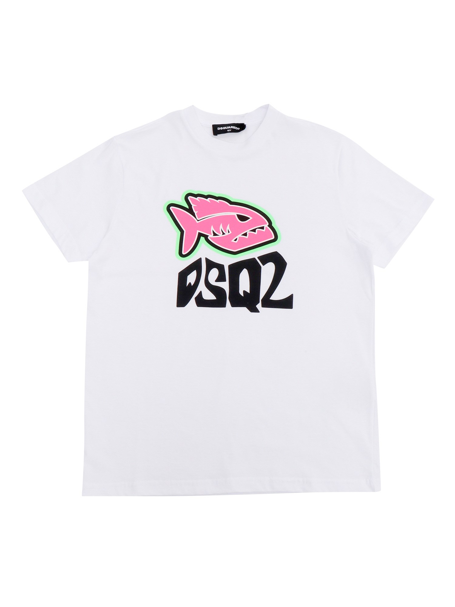 D-squared2 White T-shirt With Print