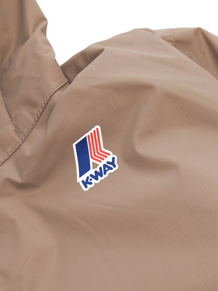 K-WAY Brown waterproof jacket