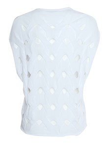 Kangra Cashmere White woven-stitch