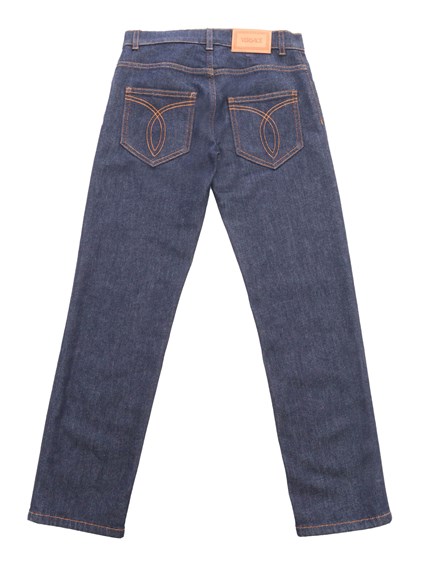 Versace Blue straight leg jeans