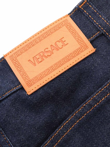 Versace Blue straight leg jeans