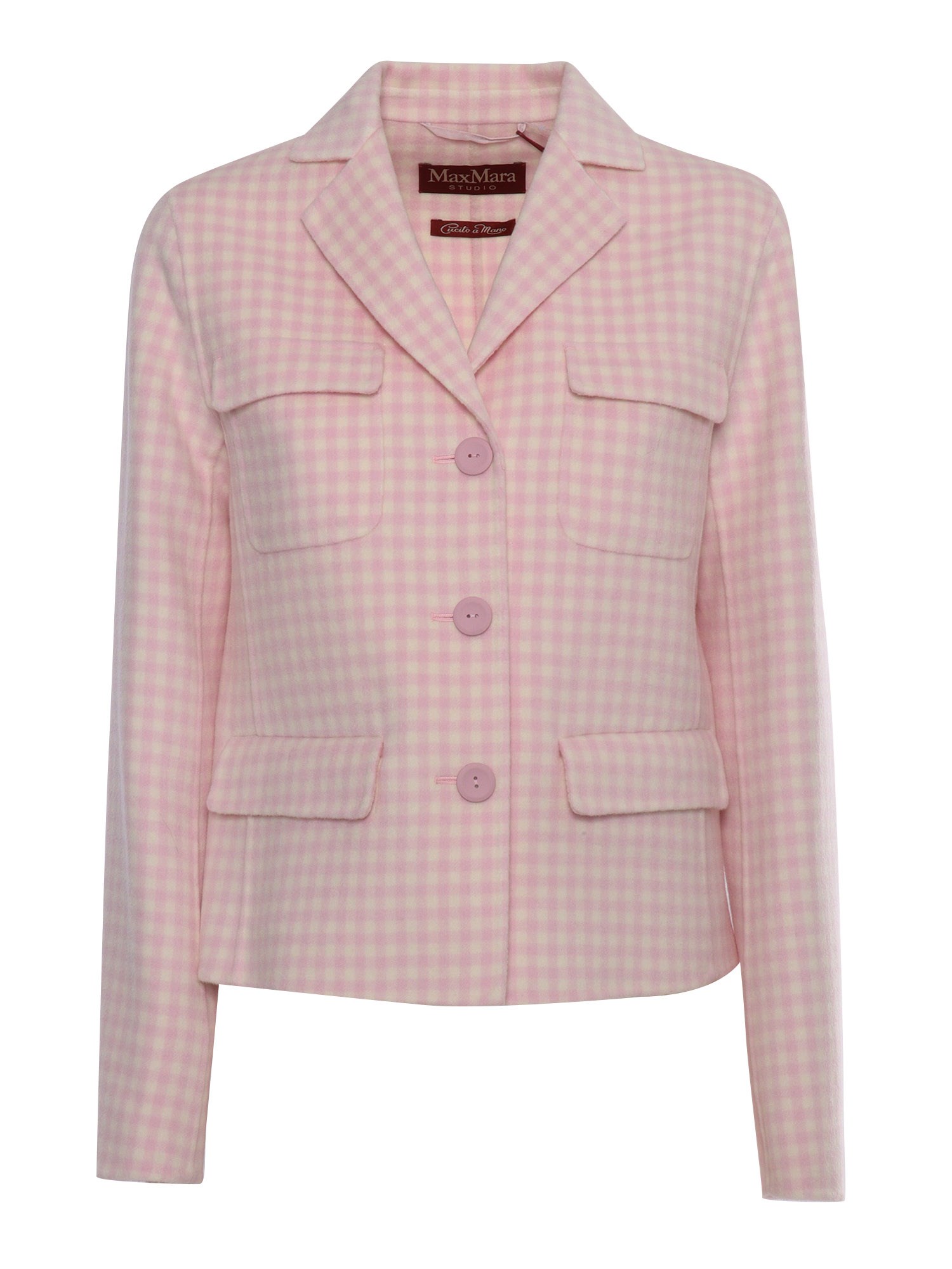 Max Mara Pink And White Shirt