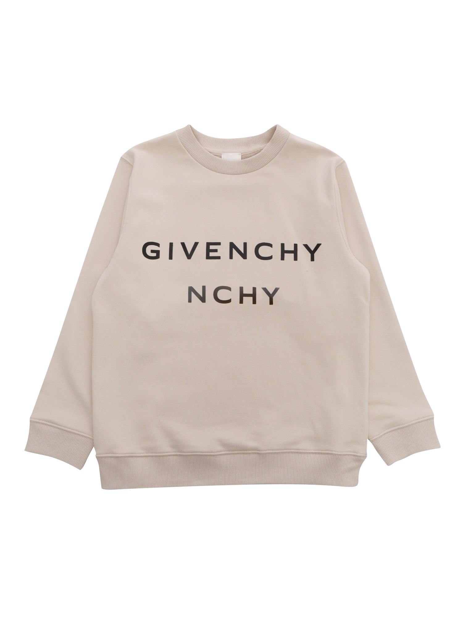 Givenchy Beige Jumper With Logo In Multi