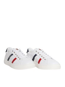 Moncler Enfant White Monaco sneakers