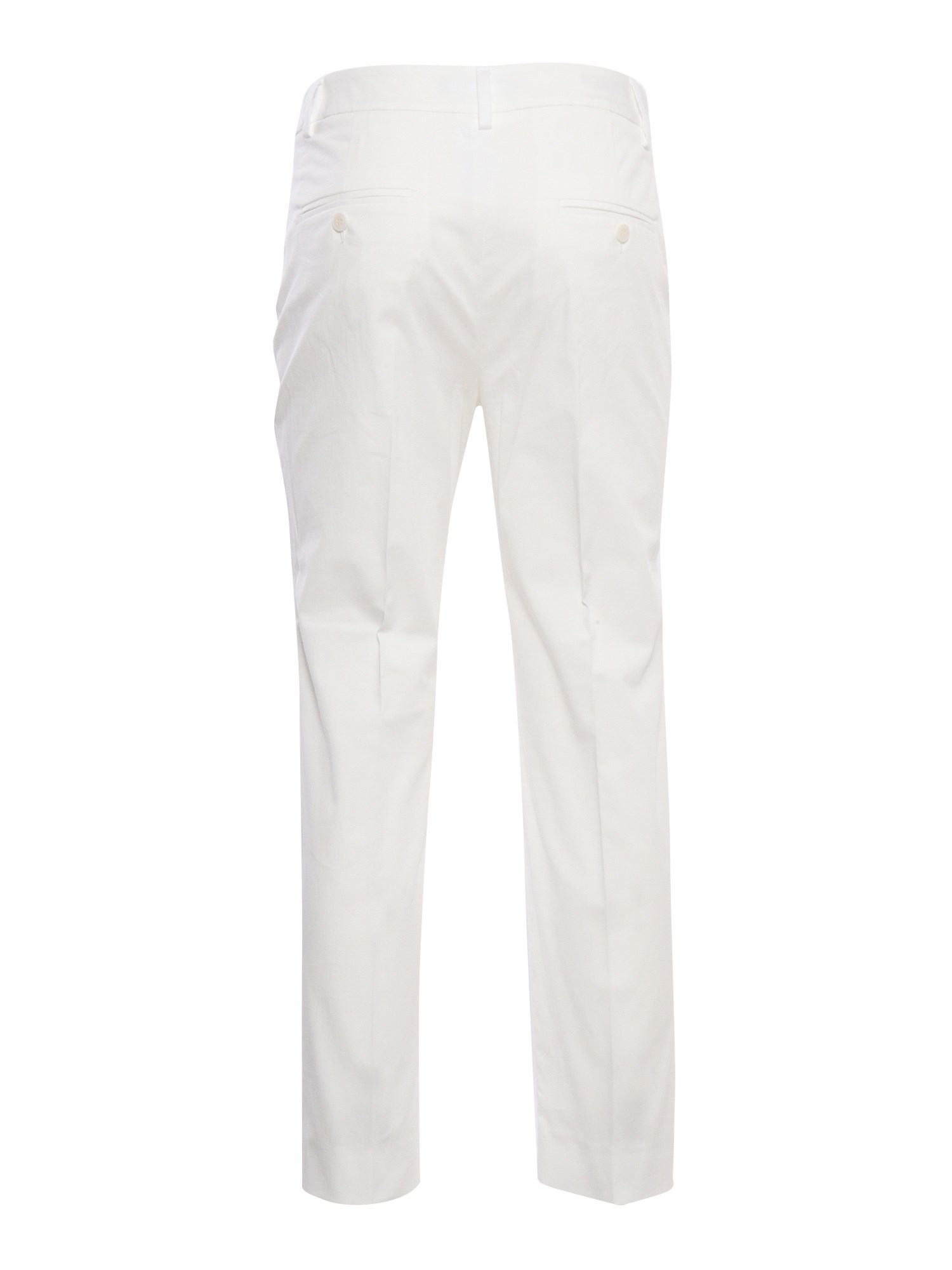 Max Mara Cecco White Trousers