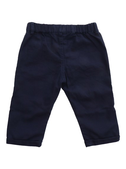 Moschino Kid Blue trousers with logo
