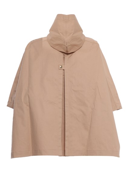 Chloé Hooded beige cape