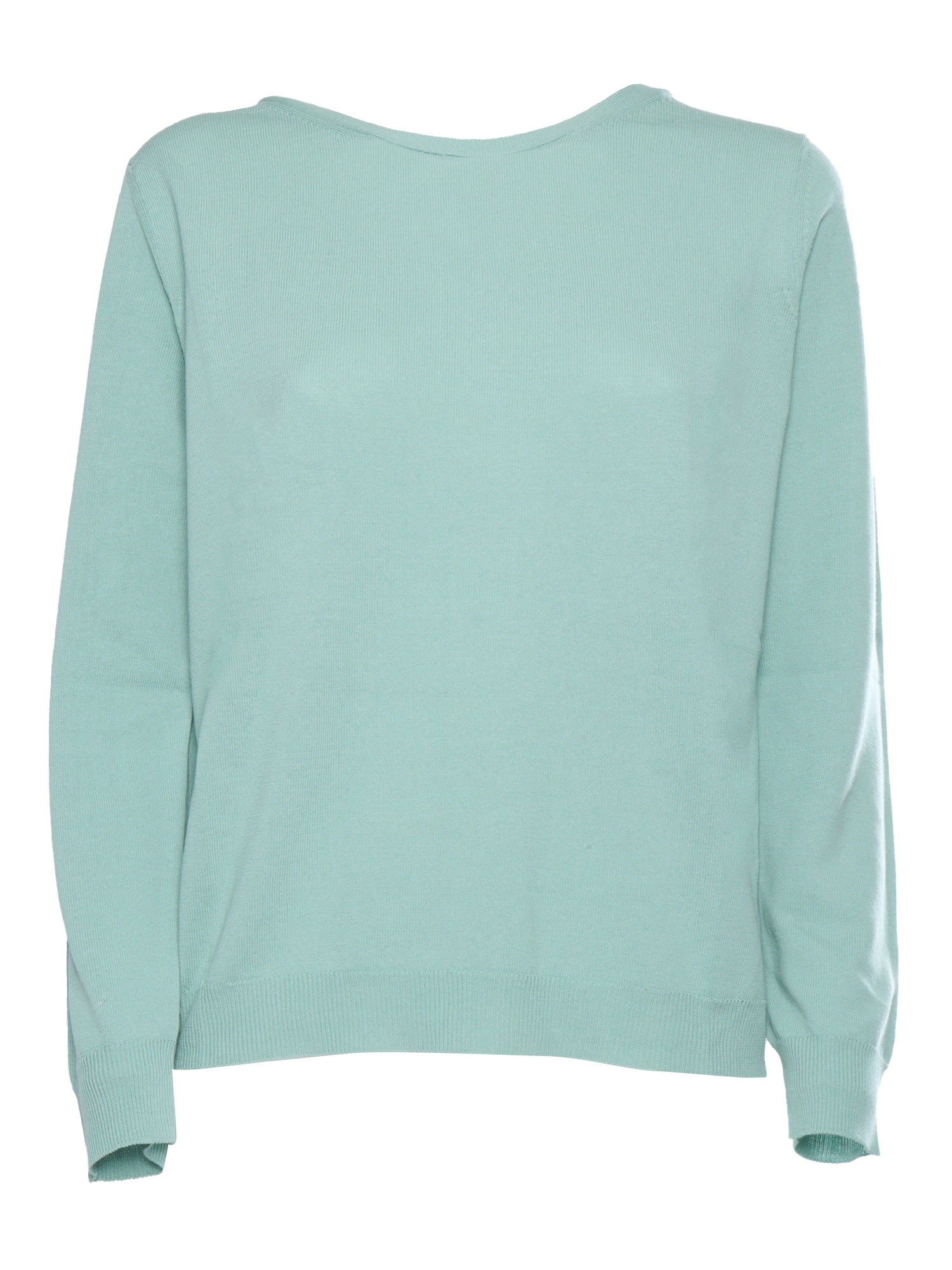 Shop Kangra Cashmere Ribbed Sweater In Light Blue
