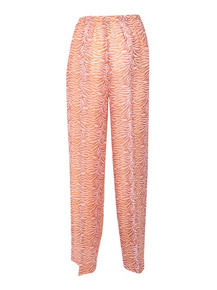 FORTE FORTE Pantalone stampa heartbeat