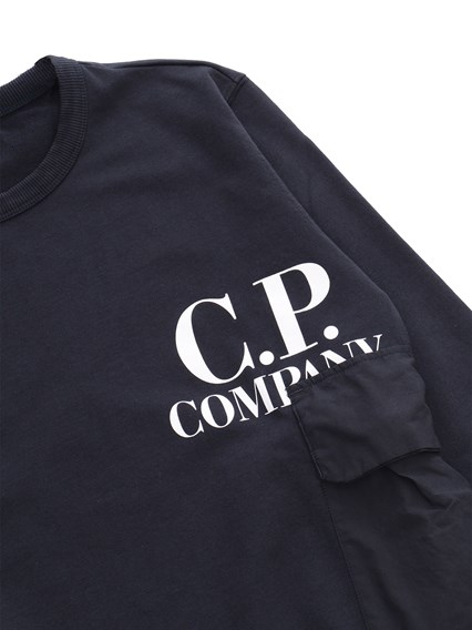 CP COMPANY KIDS Black sweater
