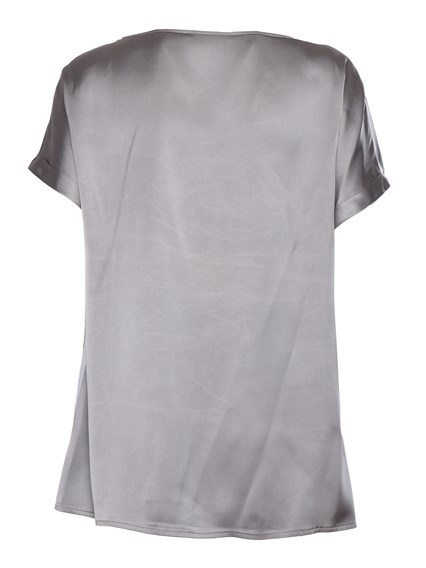 Kangra Cashmere Gray viscose blouse