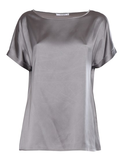Kangra Cashmere Gray viscose blouse