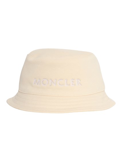 Moncler Enfant Beige bucket hat