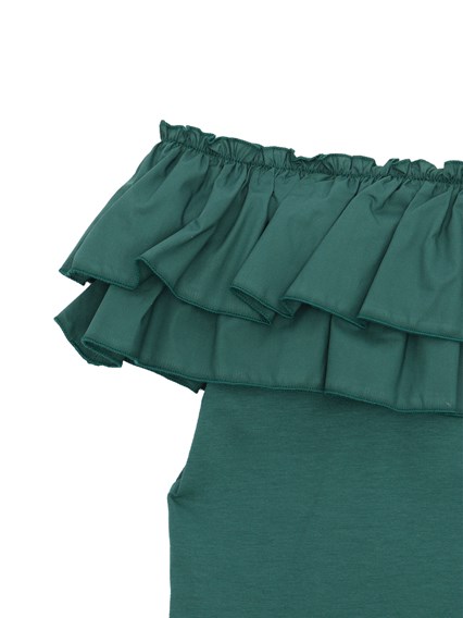 Monnalisa Rio green t-shirt