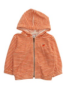 Bobo Choses Orange hooded sweatshirt