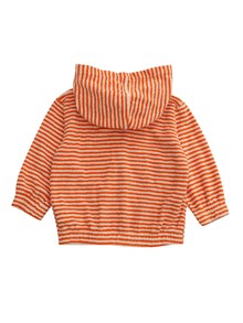 Bobo Choses Orange hooded sweatshirt