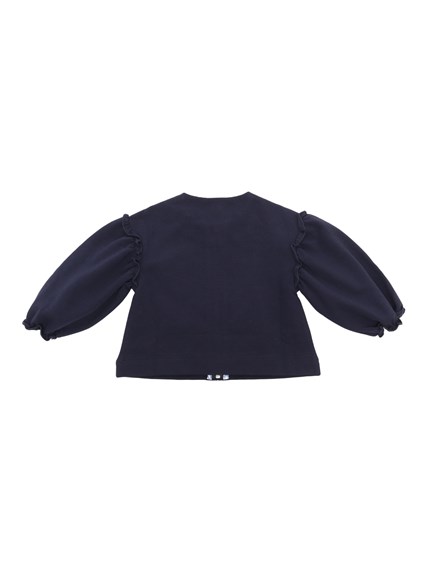 IL GUFO Blue fleece jacket