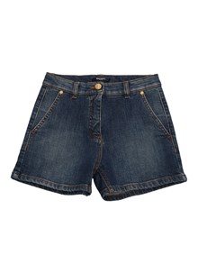 Balmain Black denim shorts