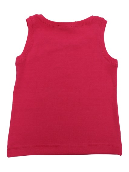 Monnalisa Canotta fucsia a costine