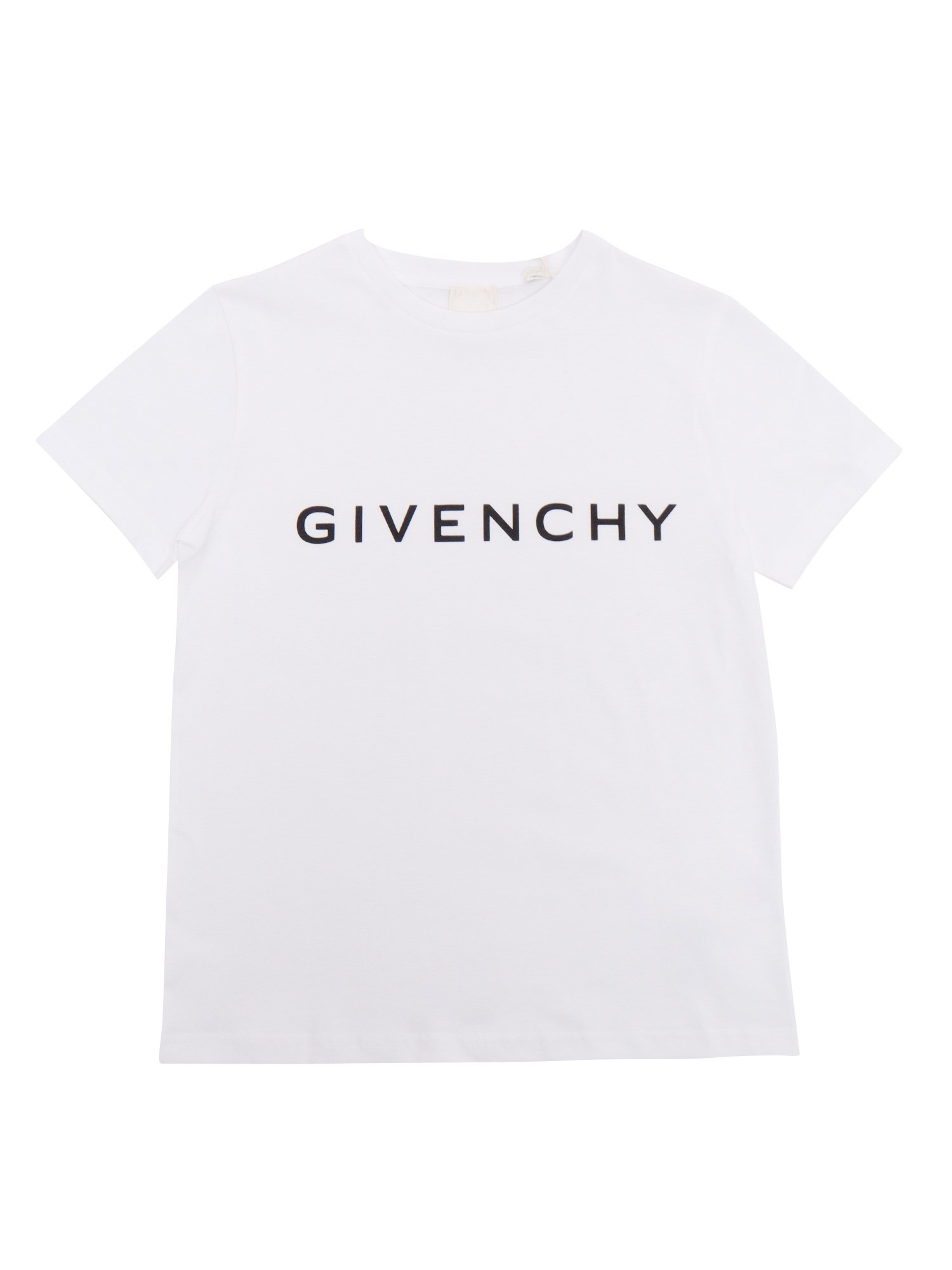 Shop Givenchy Children's T-shirt In White