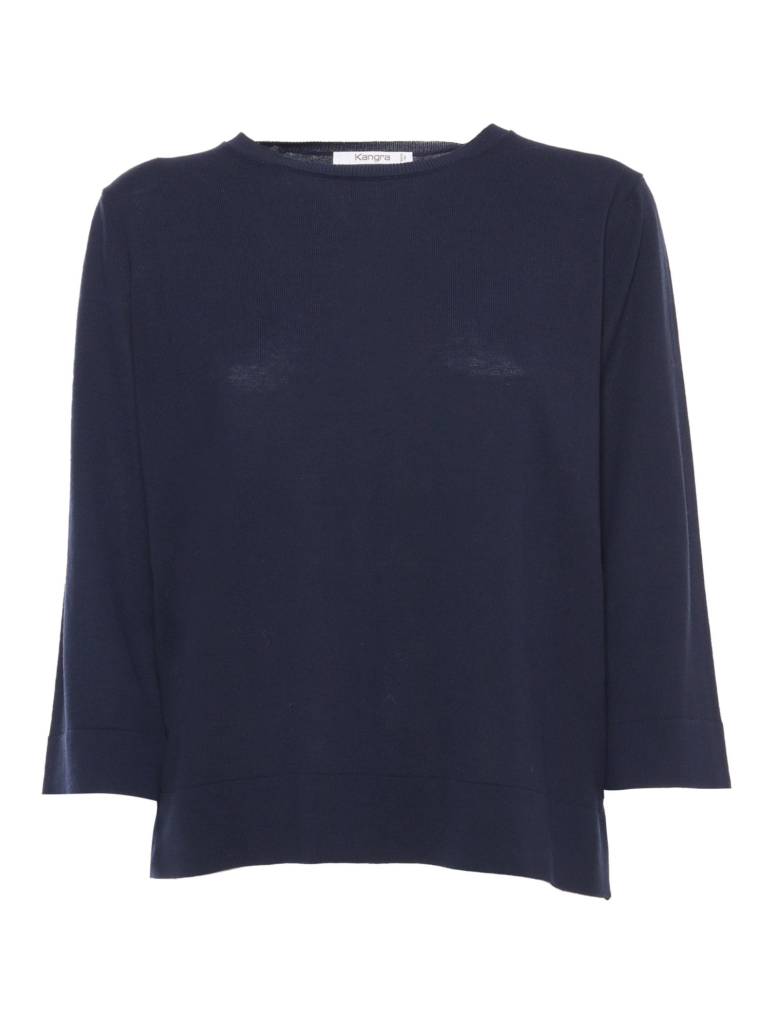 Shop Kangra Cashmere Blue Sweater