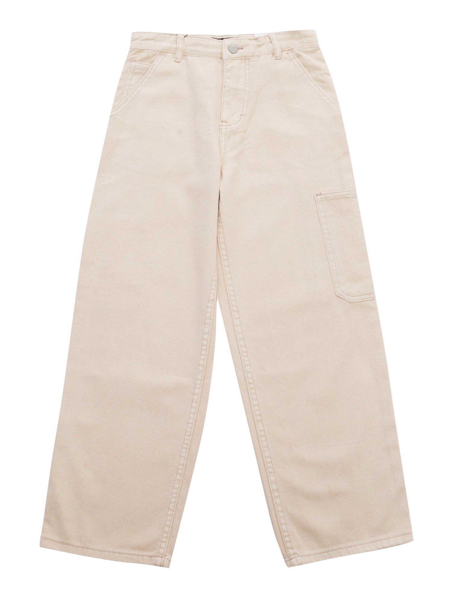 Shop Molo Beige Archer Trousers