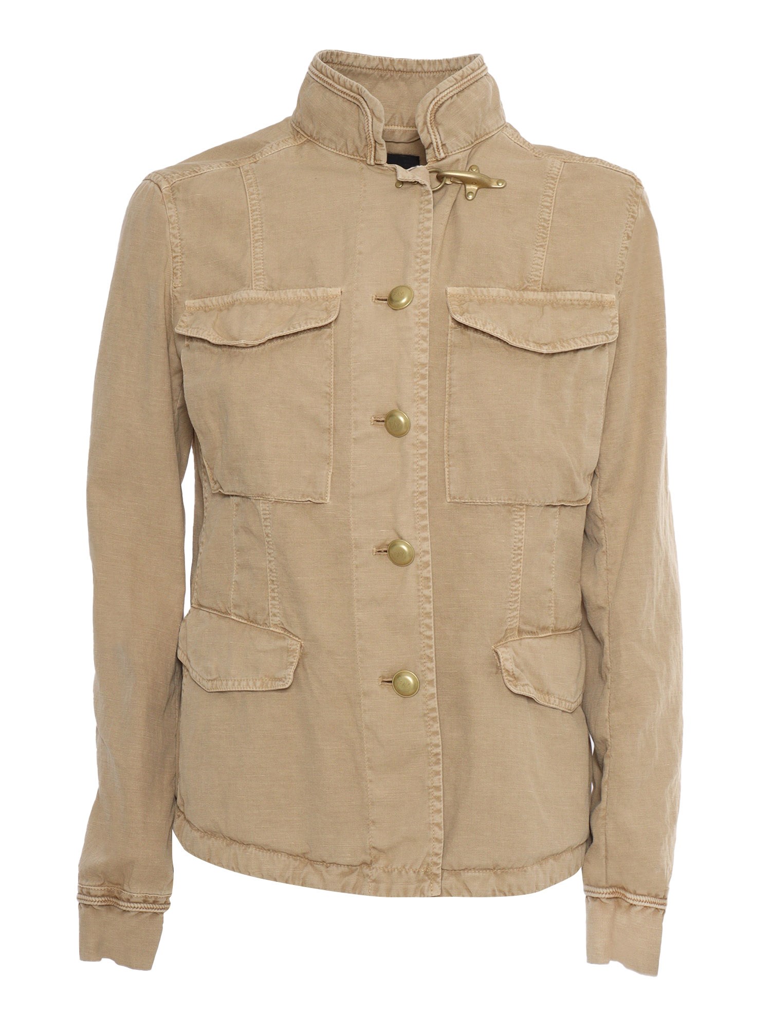 Shop Fay Brown Saharian Jacket