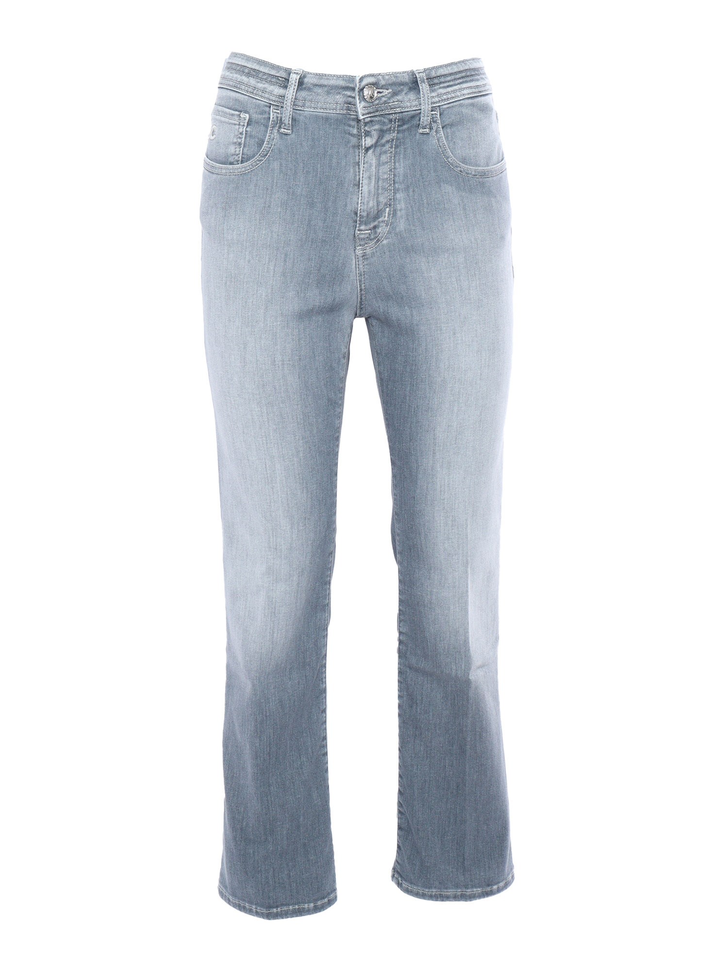 Jacob Cohen Gray 5 Pocket Jeans In Multi