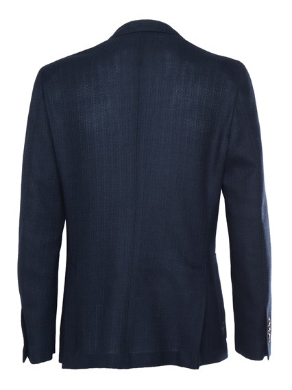 Lardini Blue double-breasted blazer
