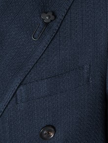 Lardini Blue double-breasted blazer