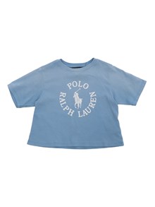 POLO RALPH LAUREN Light blue t-shirt