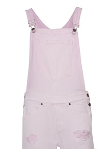 Dondup Pink denim overalls