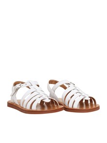 POM D'API White spider sandals