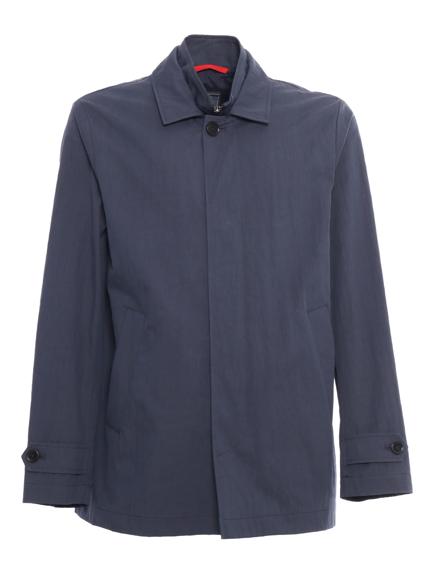 Fay Db Front Morning Jacket In Blue