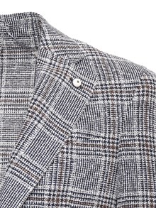 Brando-Lubiam Plaid patterned blazer