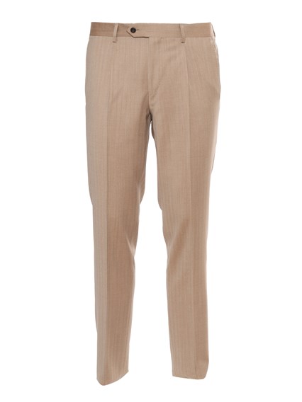 LUIGI BIANCHI Brown men's suit
