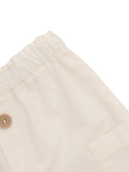 One More In The Family Cream trousers