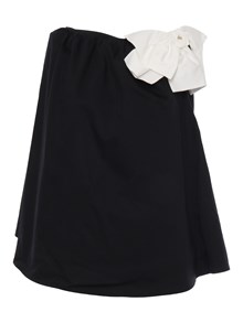 Elisabetta Franchi La Mia Bambina Abito nero con fiocco