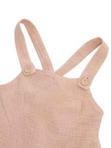 One More In The Family Short pink romper