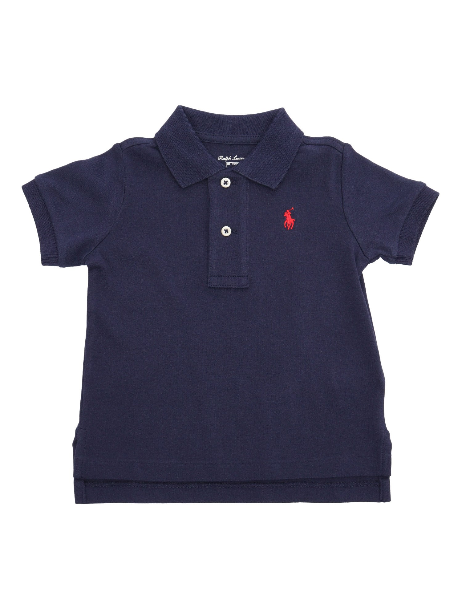 Polo Ralph Lauren Blue Polo With Logo In Blue