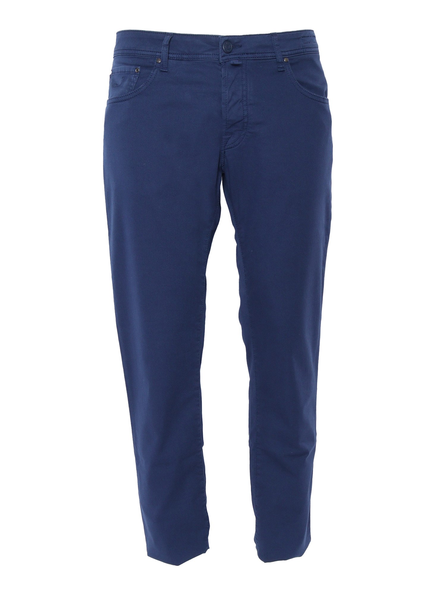 Jacob Cohen Elegant 5 Pocket Trousers In Blue