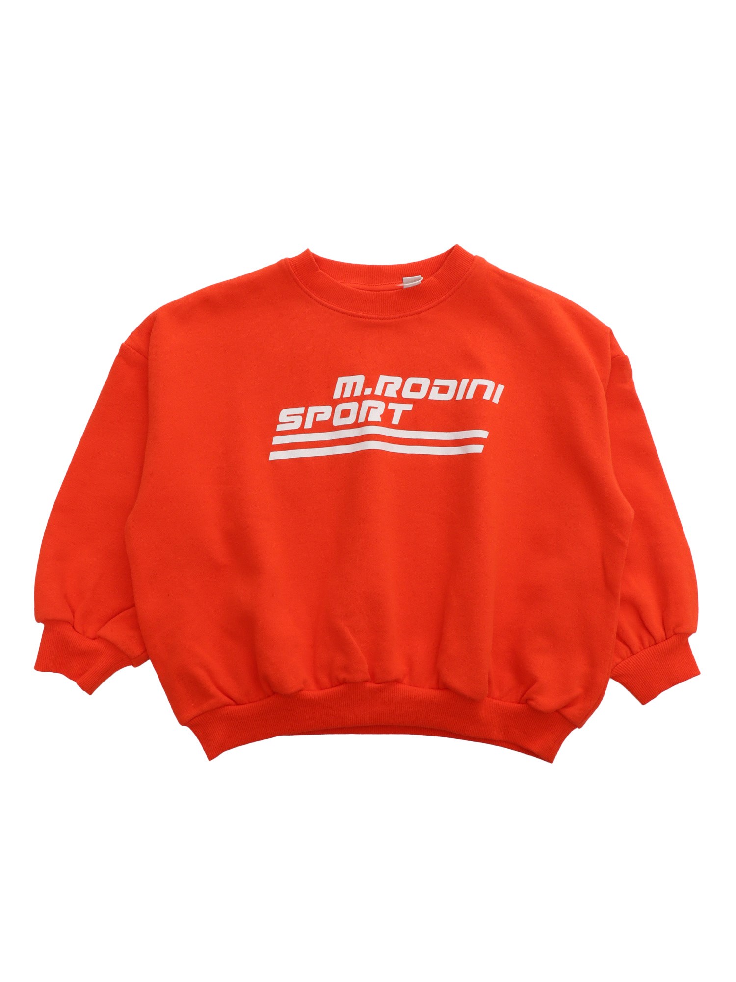 Shop Mini Rodini Red Sweatshirt With Print