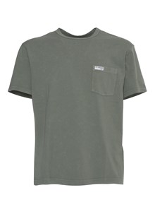 Fay Green military t-shirt